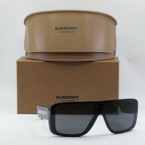 FINAL PRICE NEW BURBERRY BE4401U 300187 BLACK GREY SUNGLASSES - Picture 10 of 10